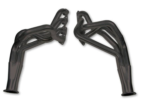 Hooker Super Competition Headers - 2-1/8 in Primary - 3-1/2 in Collector - Black Paint - Big Block Chevy - GM A-Body 1968-72