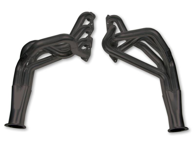 Hooker Super Competition Headers - 2-1/8 in Primary - 3-1/2 in Collector - Black Paint - Big Block Chevy - GM A-Body 1968-72