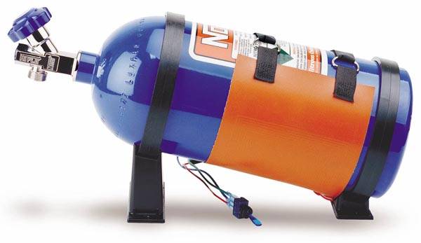 NOS Nitrous Oxide Bottle Heater - Thermostatically Controlled - 12V - Orange - 10 lb / 15 lb Bottles