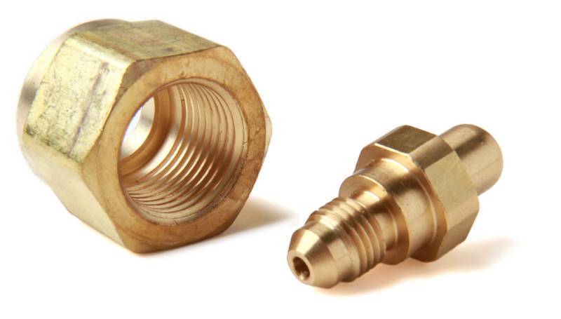 NOS Nitrous Bottle Nut and Nipple Standard Medical Bottle Type Nut and -04AN Nipple