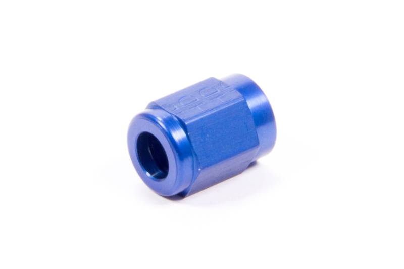 NOS 3 AN Tube Nut - 3/16 in Tube - Blue Anodized