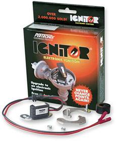 PerTronix Ignitor Ignition Conversion Kit - Points to Electronic - Magnetic Trigger - 6 Volt Positive Ground - International Harvester 4-Cylinder