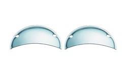 Mr. Gasket Headlight Half Shield - Small Round