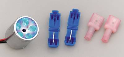 NOS Nitrous Bottle Purge Valve - LED Blue