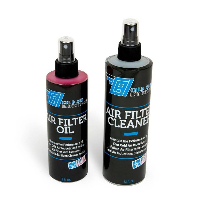 Cold Air Inductions Air Filter Recharge Kit with Cleaner and Oil