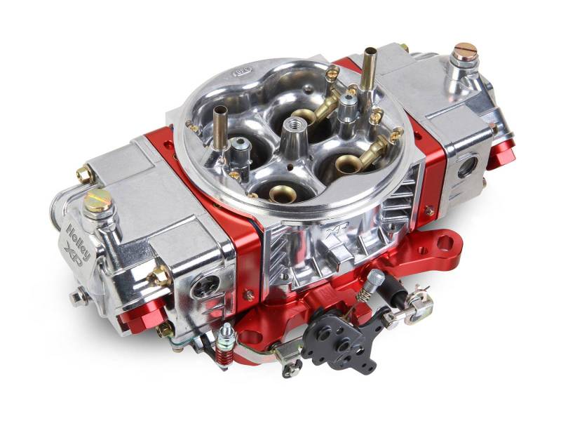 Holley 650CFM Ultra XP Carburetor - Red Anodize/Polished