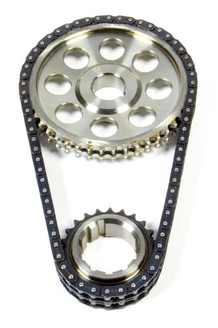 JP Performance Double Roller Timing Chain Set - Keyway Adjustable - 0.010 in Shorter - Billet  - Small Block Mopar