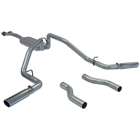 Flowmaster American Thunder Cat-Back Exhaust System - 2-1/2 in Tailpipe - 3 in Tips - GM Fullsize Truck 1996-99