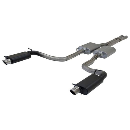 Flowmaster Force II Cat-Back Exhaust System - 2-1/2 in Tailpipe - 3 in Tips - Mopar LX-Body 2011-14