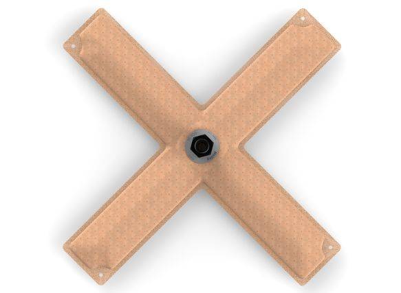 Holley 15" x 15" HydraMat® - Cross