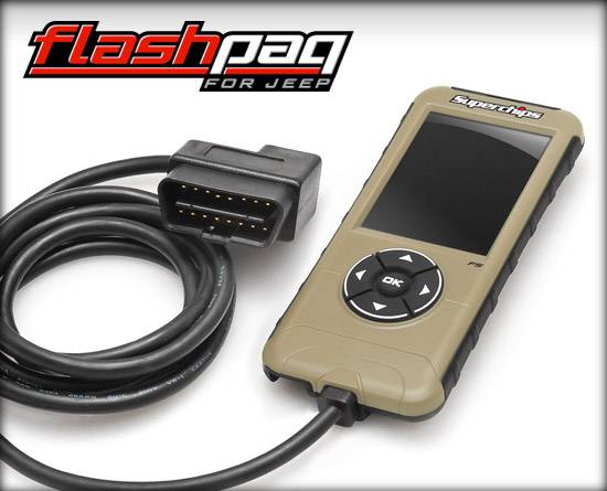 Superchips Flashpaq F5 Engine Tuner - 15-16 Jeep