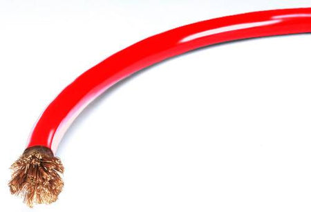 QuickCar 8 Gauge Wire - 10 ft Roll - Red