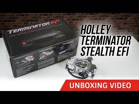 Holley EFI Terminator Stealth EFI Kit - Hard Core Gray