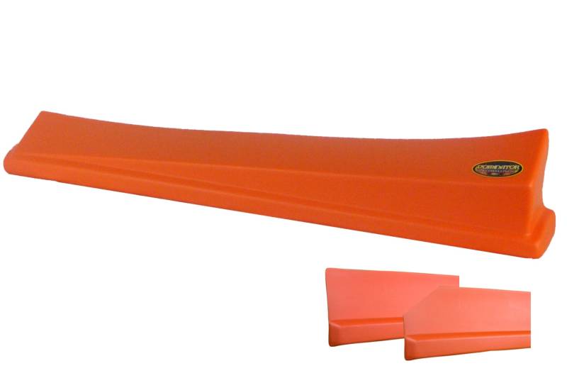 Dominator Racing Products 3 Piece Air Valance Molded Plastic Orange Dirt Modified - Each