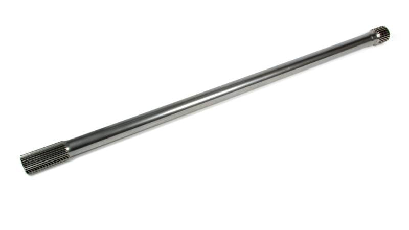 Strange Oval Axle Shaft - 32.5 in Long - 31 Spline Carrier - 24 Spline Drive Flange - 1.165 in OD - Gun Drilled