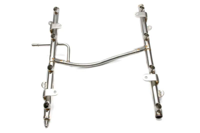 GM Performance Parts Replacement Fuel Rail Kit Stainless Natural LS2/LS3 - GM LS-Series
