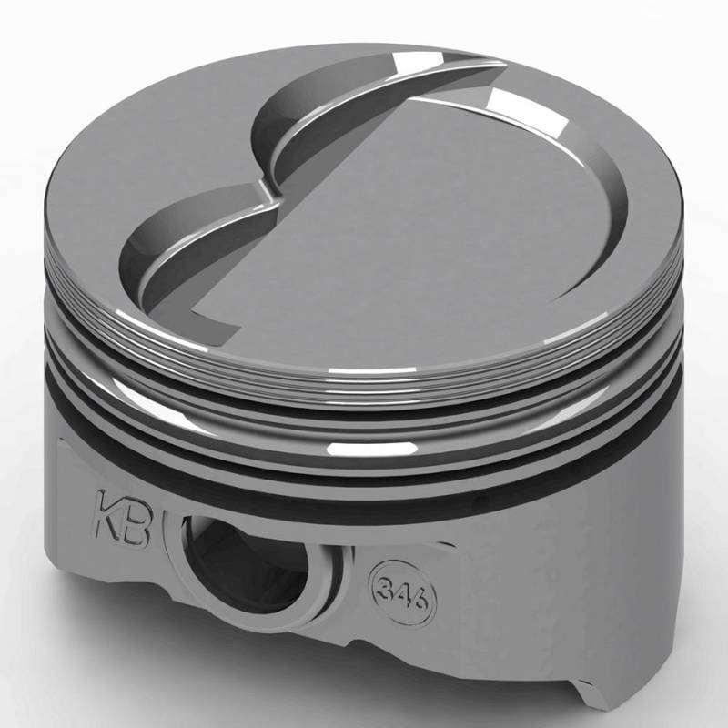 KB Performance Pistons KB Series Piston Hypereutectic 4.150" Bore 5/64 x 5/64 x 3/16" Ring Grooves - Minus 17.0 cc