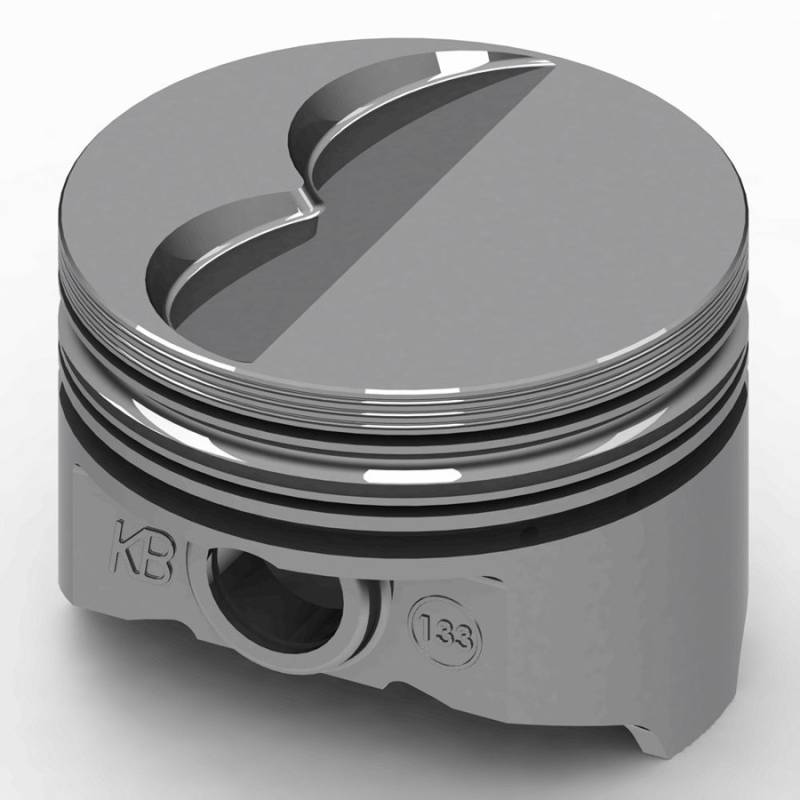 KB Performance Pistons KB Series Piston Hypereutectic 4.160" Bore 5/64 x 5/64 x 3/16" Ring Grooves - Minus 6.0 cc