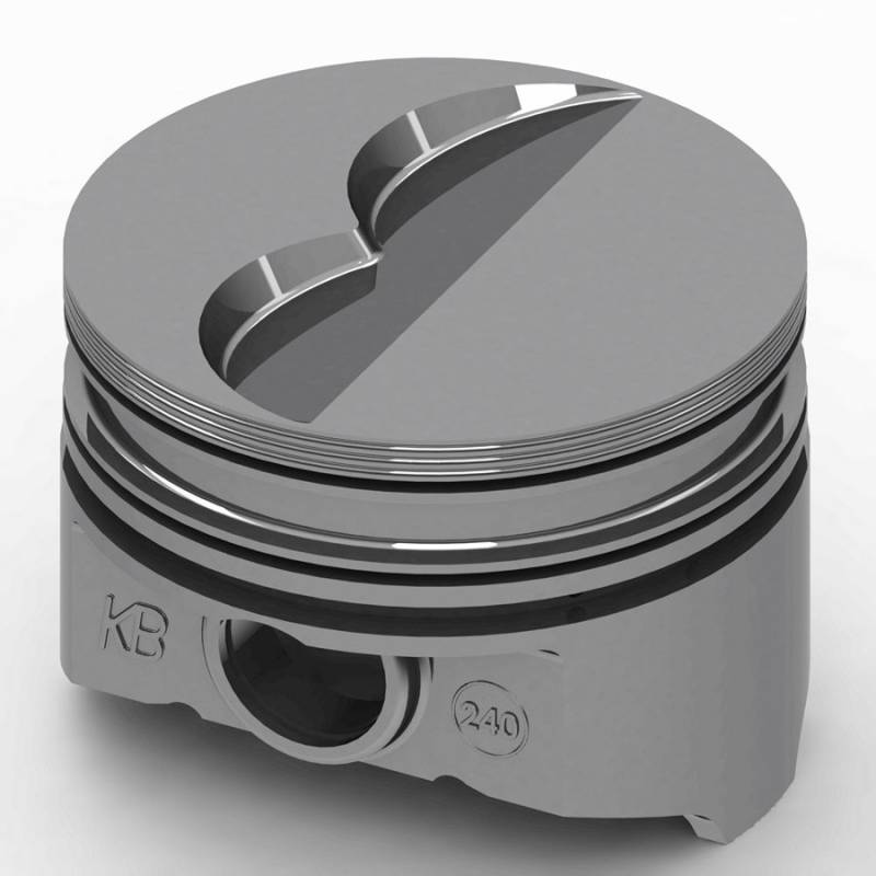 KB Performance Pistons KB Series Piston Hypereutectic 4.372" Bore 5/64 x 5/64 x 3/16" Ring Grooves - Minus 5.0 cc