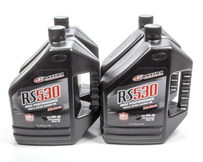 Maxima RS530 High Zinc 5W30 Synthetic Motor Oil - 1 Gallon Bottle - Set of 4