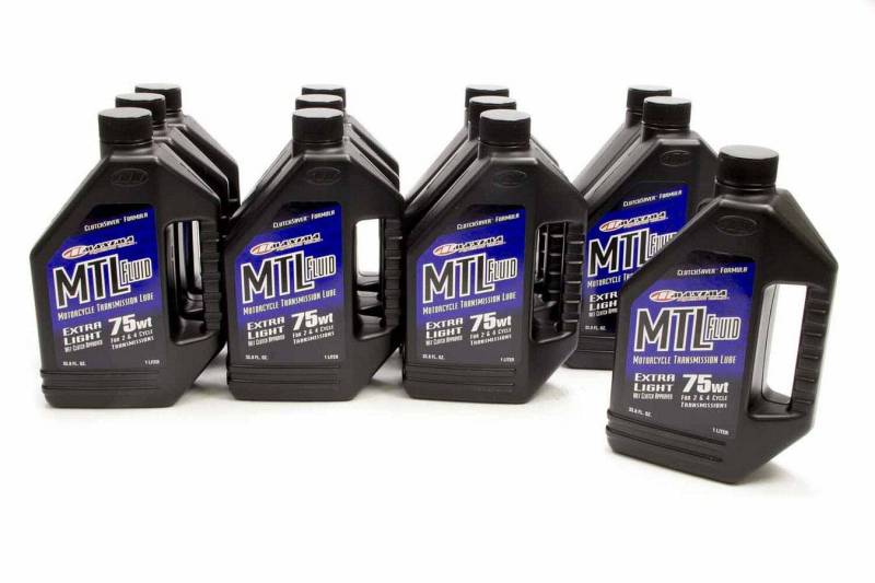 Maxima Racing Oils Manual Transmission Fluid 75W Synthetic 1 L - Set of 12