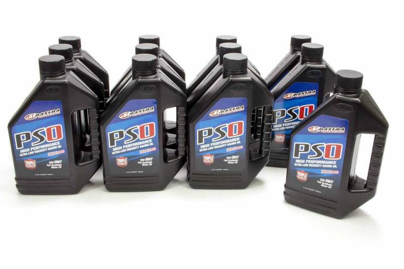Maxima Racing Oils PS0 Motor Oil 0W Synthetic 1 qt - Set of 12