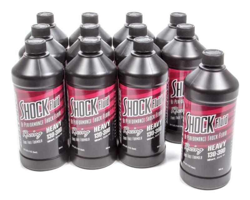 Maxima Racing Oils Racing Light Shock Oil 10WT Conventional 32 oz - Set of 12