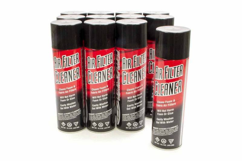 Maxima Racing Oils 15.50 oz Aerosol Air Filter Cleaner - Set of 12