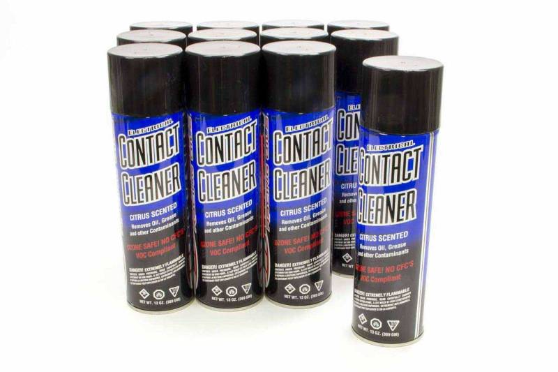 Maxima Racing Oils 13.00 oz Aerosol Electrical Contact Cleaner - Set of 12