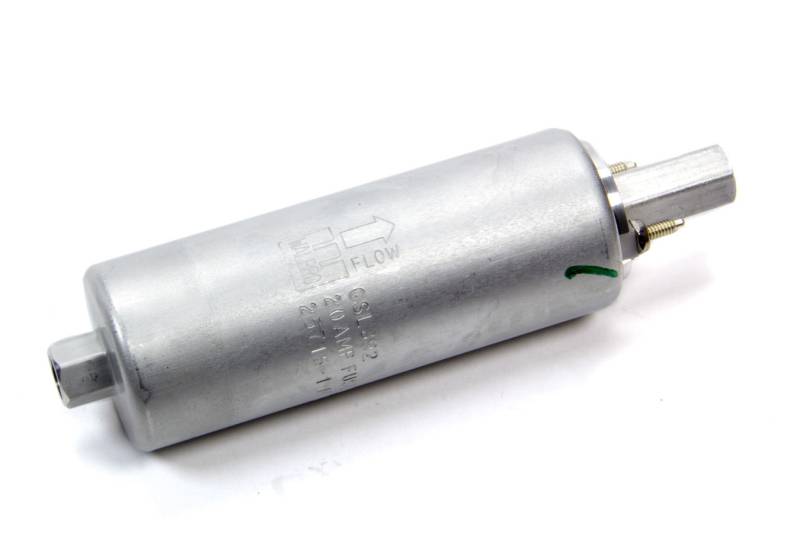 Walbro GSL Electric Fuel Pump Inline 255 lph 10 mm x 1 Female Inlet/Outlet - Gas