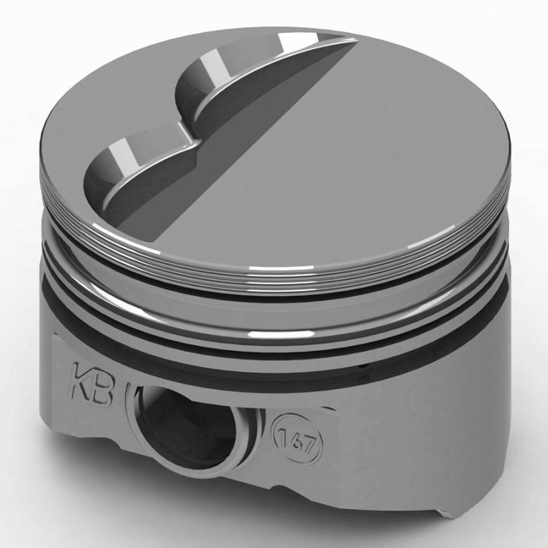 KB Performance Pistons KB Series Piston Hypereutectic 3.940" Bore 5/64 x 5/64 x 3/16" Ring Grooves - Minus 5.0 cc