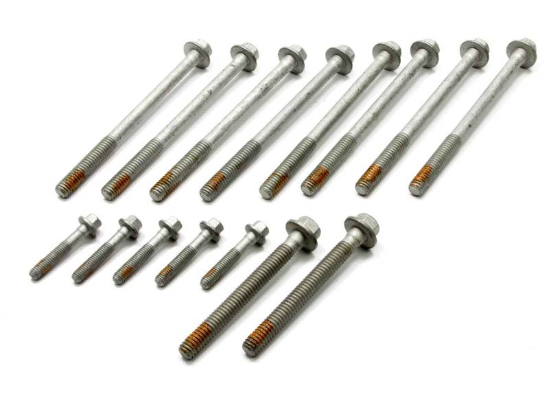 GM Hex Head Cylinder Head Bolt Kit Steel Natural Black Oxide - GM LS-Series 1997-2003