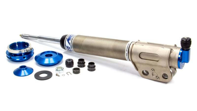 AFCO Racing Products Monotube Strut Double Adjustable Aluminum Clear Anodize - Front