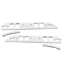 Stef's Billet Aluminum Intake Manifold Spacer Rectangle Port Tall Deck Big Block Chevy - Kit