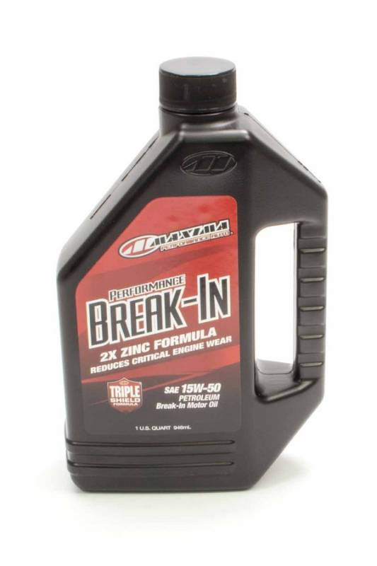 Maxima Break-In High Zinc 15W50 Motor Oil - Conventional - 1 Quart Bottle