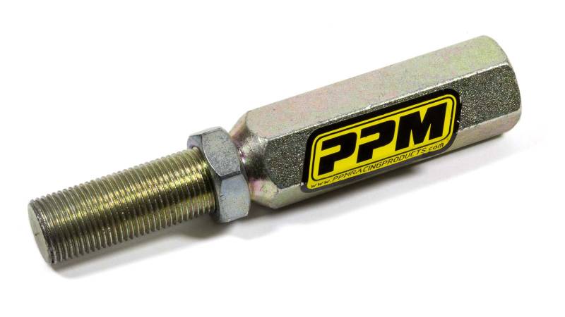 PPM Racing Products 3/4-16" RH Male Thread Panhard Bar Adjuster 3/4-16" LH Female Thread 3" Long Steel - Cadmium