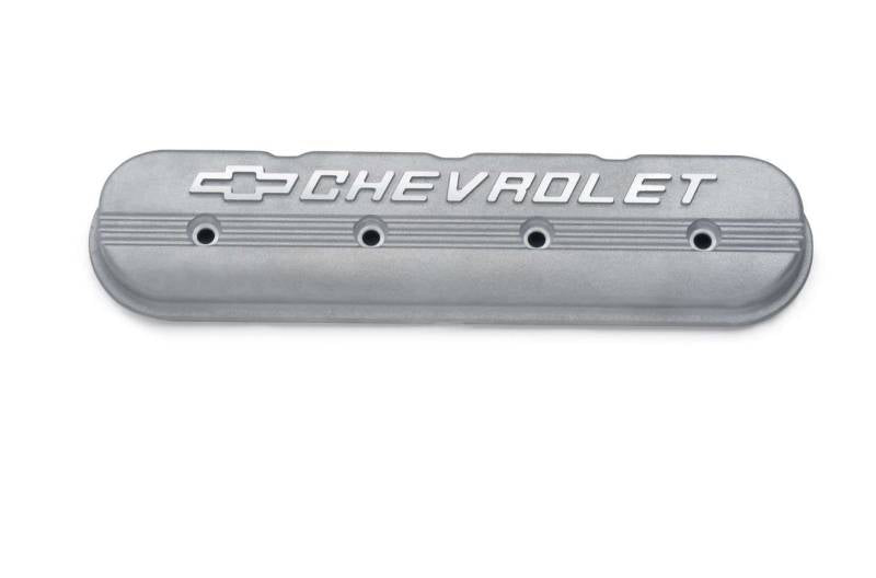 GM Performance Parts Competition Valve Cover Stock Height Hardware/Gaskets Chevrolet Logo - Aluminum