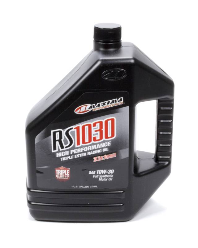 Maxima Racing Oils RS1030 Motor Oil 10W30 Synthetic 1 gal - Each