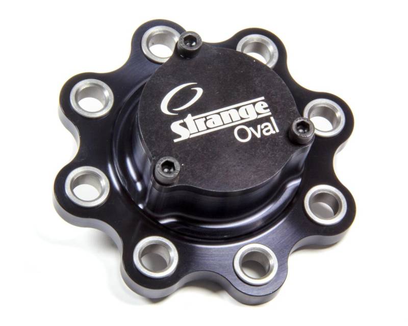 Strange 8-Bolt Drive Flange Wide 5 Bolt Pattern 24 Spline Steel Spline - Aluminum Cap