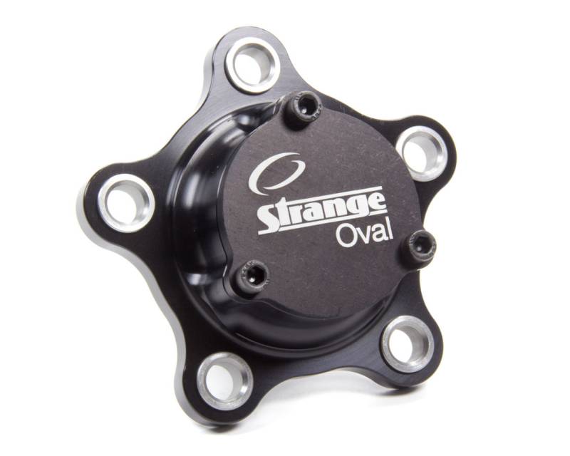 Strange 5-Bolt Drive Flange Wide 5 Bolt Pattern 24 Spline Steel Spline - Aluminum Cap
