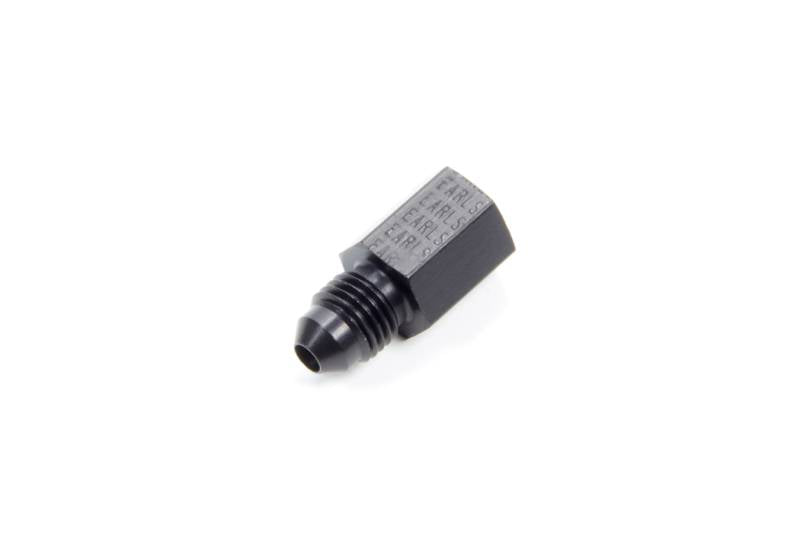Earl's Products Gauge Adapter Fitting Straight 4 AN Male to 1/8" NPT Male 1/8" NPT Gauge Port - Aluminum