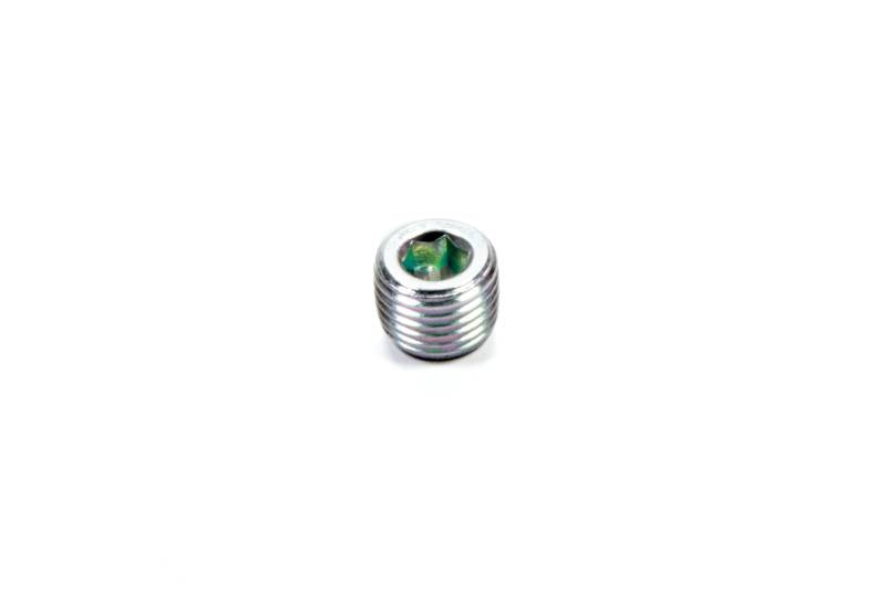 GM Performance Parts 1/4" NPT Drain Plug Allen Head 0.030" Hole Steel - Cadmium