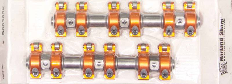Harland Sharp Heavy Duty Rocker Arm Shaft Mount 1.55 Ratio Roller Tip - Aluminum