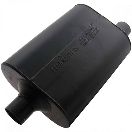 Flowmaster Super 40 Delta Flow Muffler - 2.25" Center Inlet / Offset Outlet