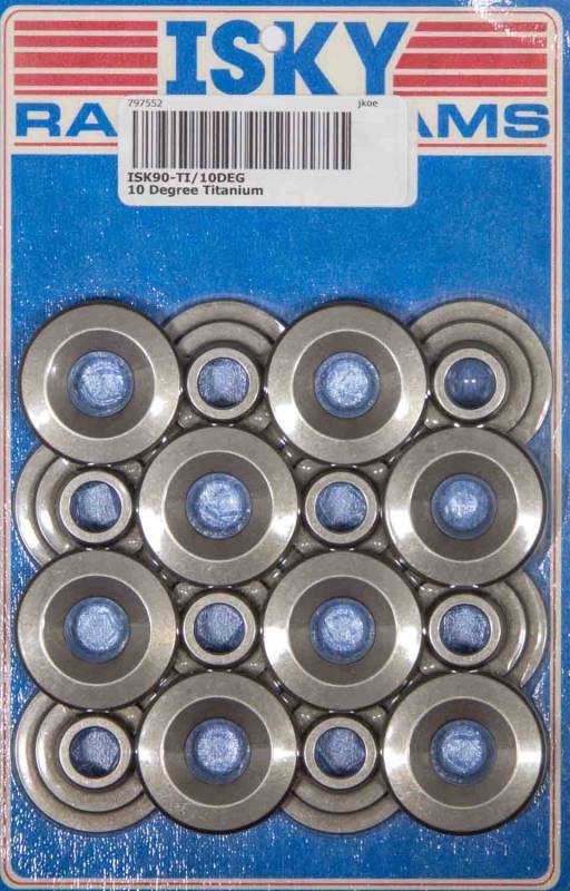 Isky Cams Titanium Retainers - 7