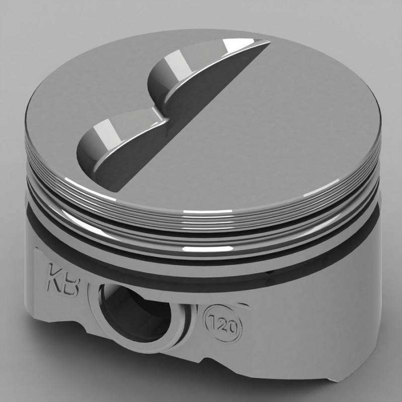 KB Performance Pistons KB Series Piston Hypereutectic 4.000" Bore 5/64 x 5/64 x 3/16" Ring Grooves - Minus 7.0 cc