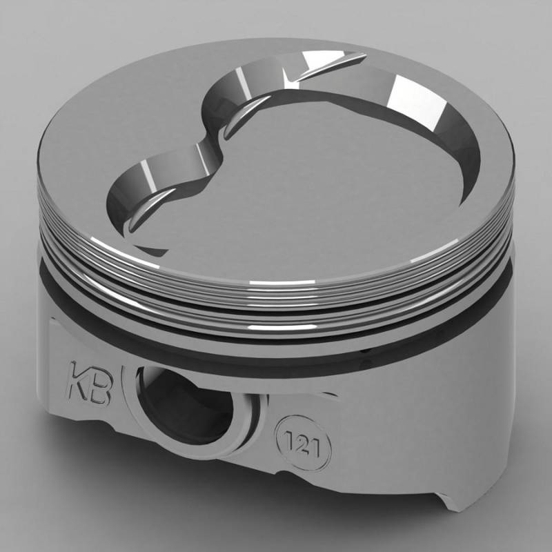 KB Performance Pistons KB Series Piston Hypereutectic 4.030" Bore 1/16 x 1/16 x 3/16" Ring Grooves - Minus 28.0 cc