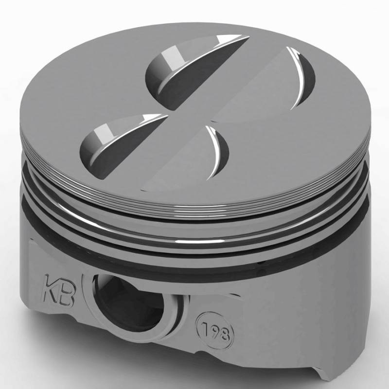 KB Performance Pistons KB Series Piston Hypereutectic 4.040" Bore 1/16 x 1/16 x 3/16" Ring Grooves - Minus 6.5 cc