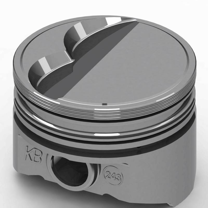 KB Performance Pistons KB Series Piston Hypereutectic 4.080" Bore 5/64 x 5/64 x 3/16" Ring Grooves - Minus 6.0 cc