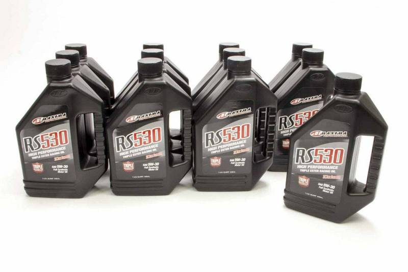 Maxima Racing Oils RS Motor Oil 5W30 Synthetic 1 qt - Set of 12